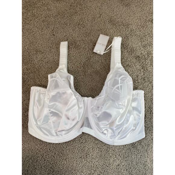 New Elomi Cate Full Cup Bra, White, Size 36J - Picture 1 of 4